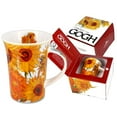 thumbnail image 1 of Carmani Art Gallery by Vincent Van Gogh Sunflower Beautiful Mug 350 ml, 12 Oz Tea Coffee Cups in Gift Box, 1 of 3