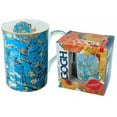 thumbnail image 1 of Carmani CR-830-2308 12 oz Mug (350 ml.) "Almond Blossom" Van Gogh, Souvenir Mug, Classical Art, 1 of 2