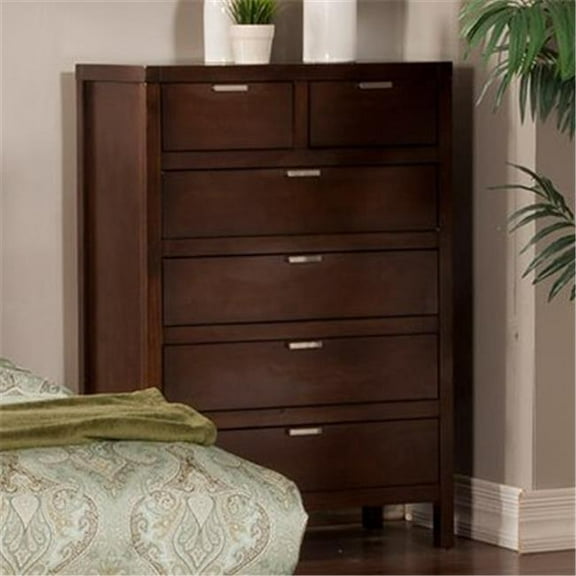 Carmel Drawer Chest, Cappuccino