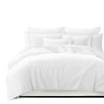 thumbnail image 1 of Carmel Linen Bleach White Comforter Set Queen, 1 of 5