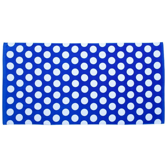 Carmel Reactive Dyed Hemmed Edges Velour Beach Towel, Style C3060P
