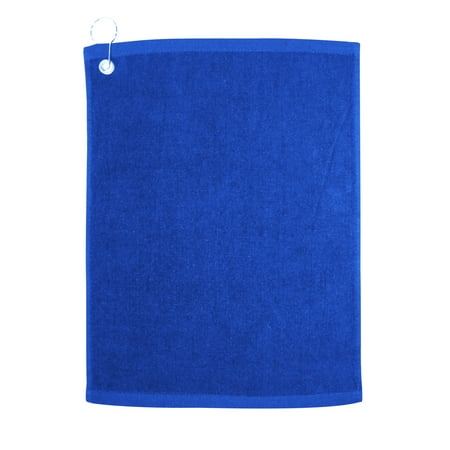 Carmel Towel Company Velour Hemmed Towel with Grommet & Hook