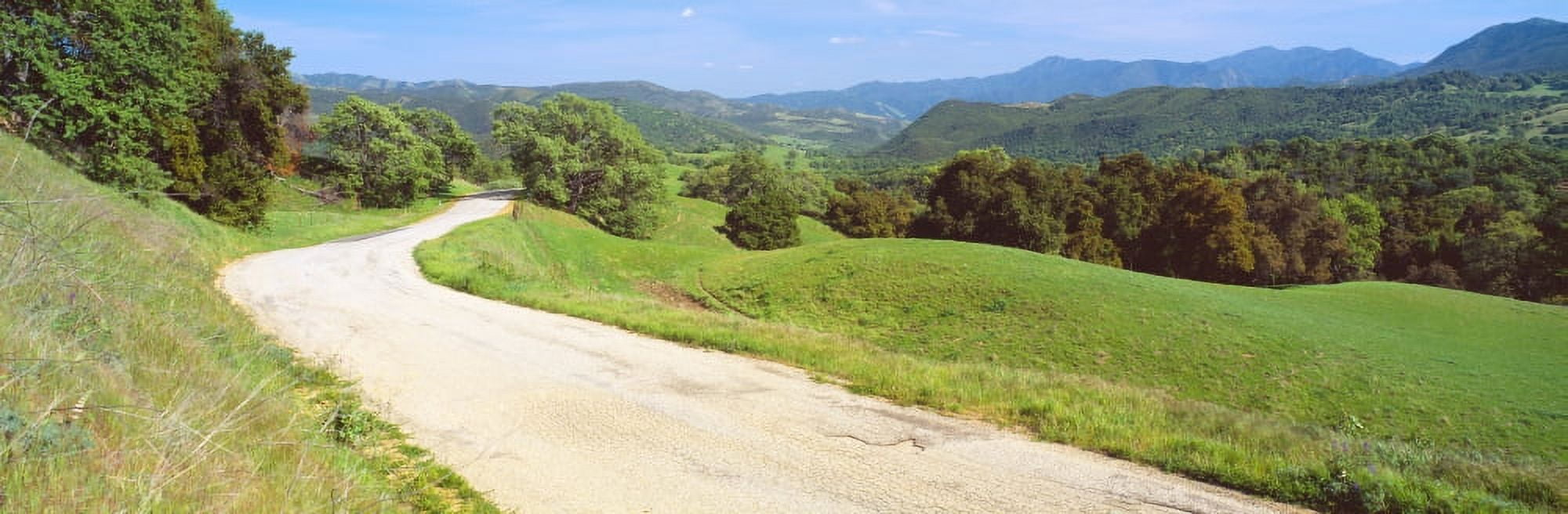 Carmel Valley Road Route G20 California Canvas Art - Panoramic Images (27 x 9)