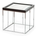 thumbnail image 1 of Carmela End Table - Glossy Charcoal Sand, 1 of 8