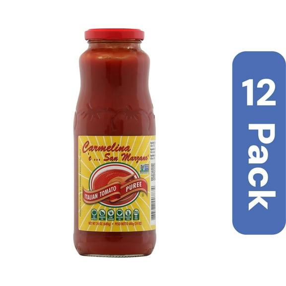 Carmelina San Marzano Tomato Passata 24.28 oz (Pack Of 12)