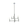 thumbnail image 1 of Carmella 6 lights pendant in chrome, 1 of 5