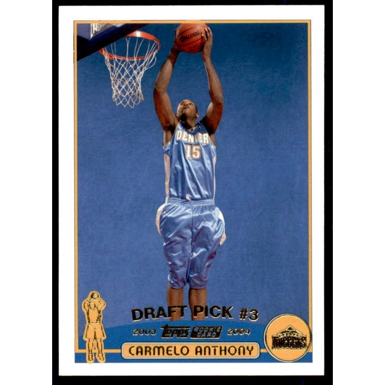 Carmelo Anthony Rookie Card 2003-04 Topps Collection #223