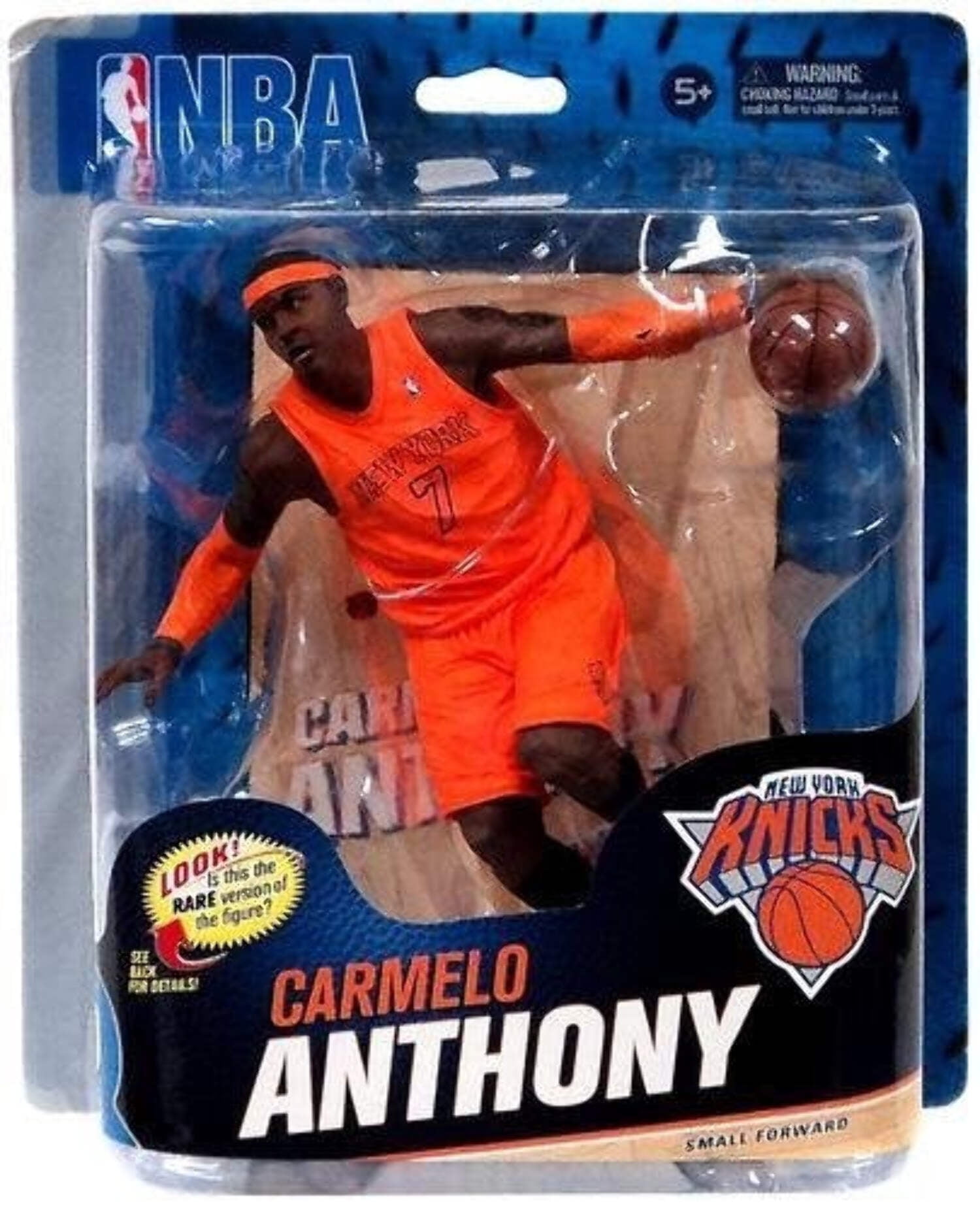 Carmelo Anthony Series 23 Silver Level Collectible Mcfarlane Carmelo Anthony Series 23 Silver Level Collectible Mcfarlane
