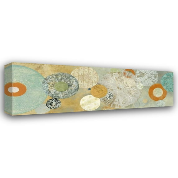 Carmen Dolce 40x16 Gallery Wrapped Canvas Wall Art Titled - Beach Spa I