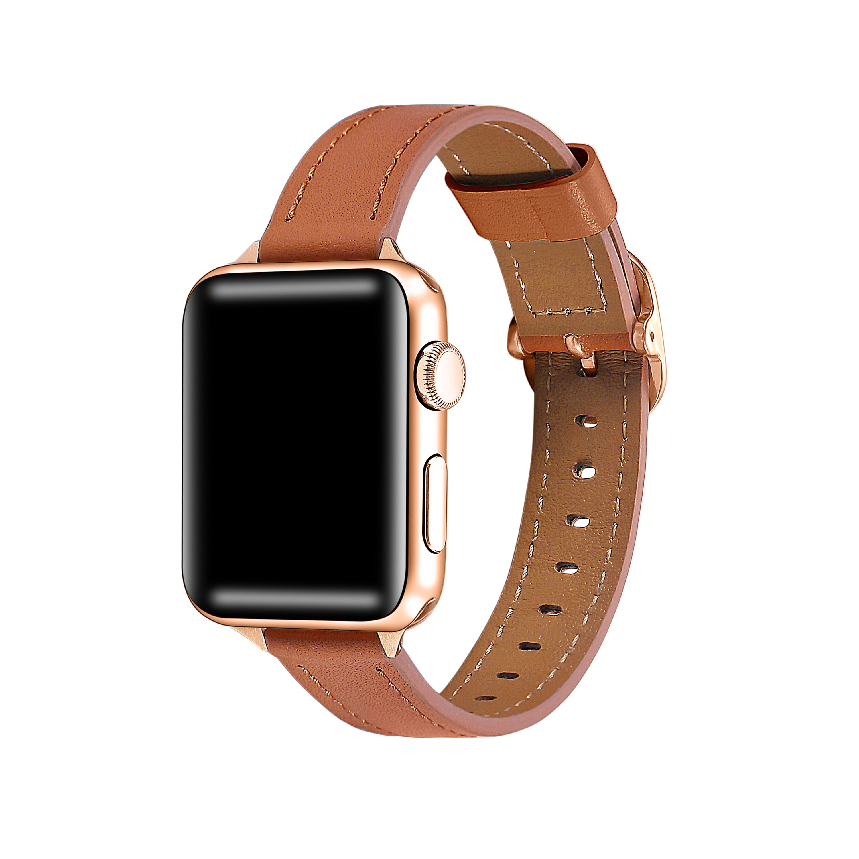Carmen Faux Leather Band for Apple Watch