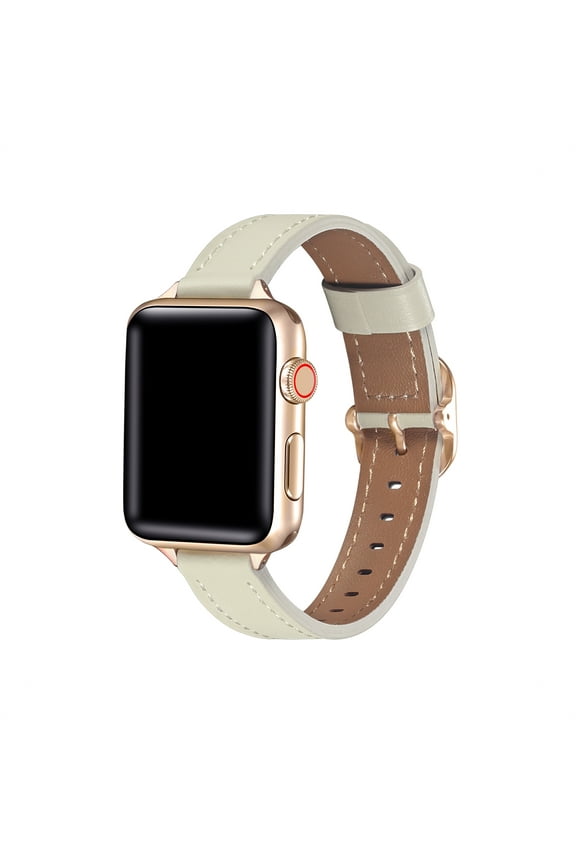 Carmen Faux Leather Band for Apple Watch