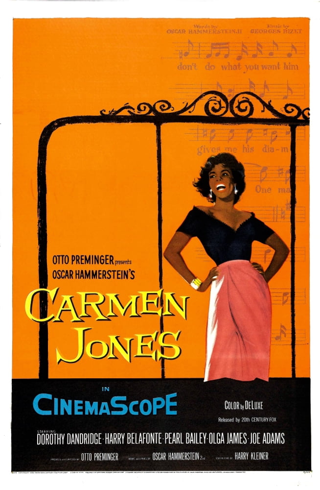 Carmen Jones Canvas Art - (11 x 17)