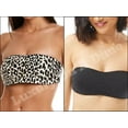 thumbnail image 1 of Carmen Marc Valvo womens  Reversible Bandeau Bikini Top, XS, Black, 1 of 12