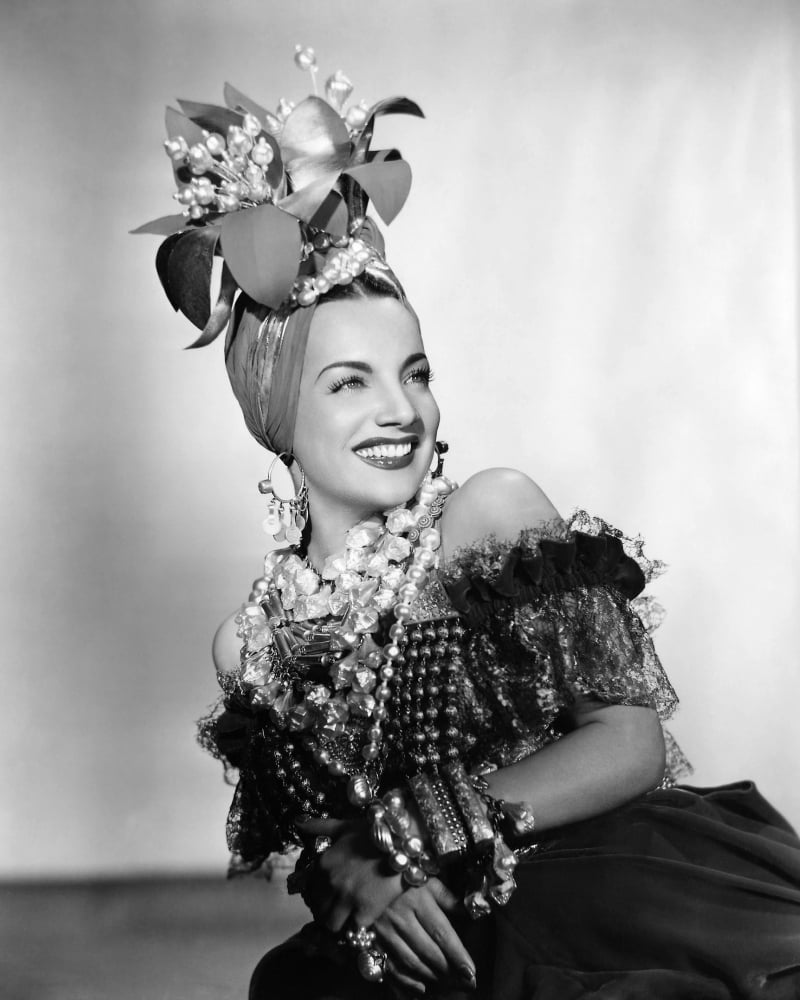 Carmen Miranda Canvas Art - (16 x 20)