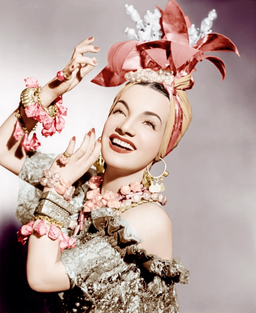 Carmen Miranda Canvas Art - (16 x 20)