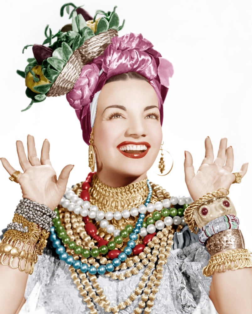 Carmen Miranda Canvas Art - (16 x 20)