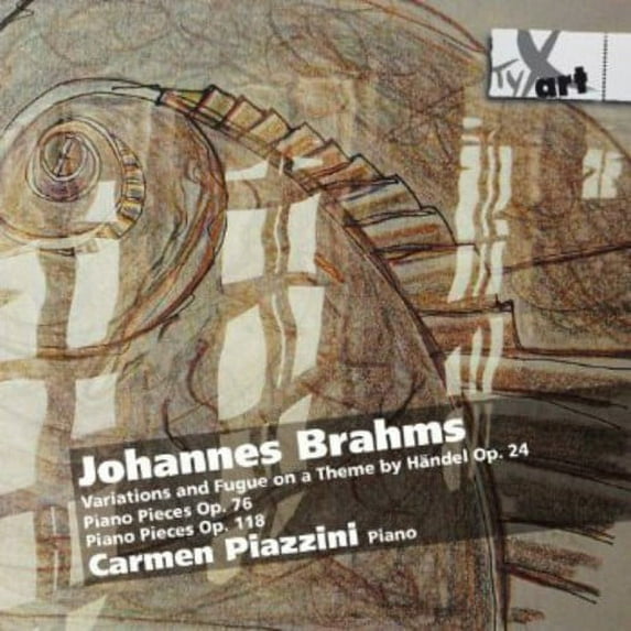Carmen Piazzini - Variations & Fugue on a Theme By Haendel Op 24 - Music & Performance - CD