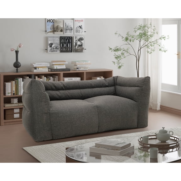Overman USA Carmen Dorm Soft Filled Sofa - Kerry Graphite