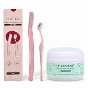 Carmesi Womens Face Hair Removal Combo | 1 Face Razor, 1 Eyebrow Razor, 1 Facial Shaving Balm