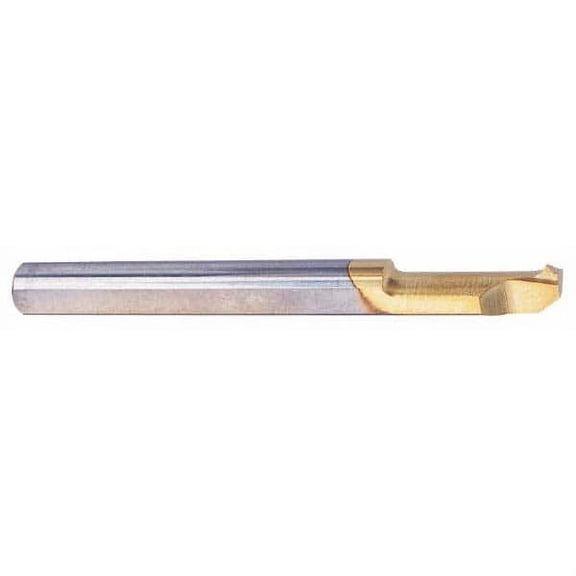 Carmex 0.59" Cutting Depth, 16 to 48 TPI, 0.24" Diam, Internal Thread, Solid Carbide, Single Point Threading Bar