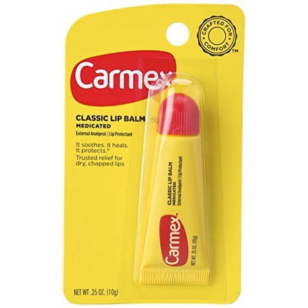 Carmex Classisc Lip Balm Medicated 0.35 oz (Pack of 8)