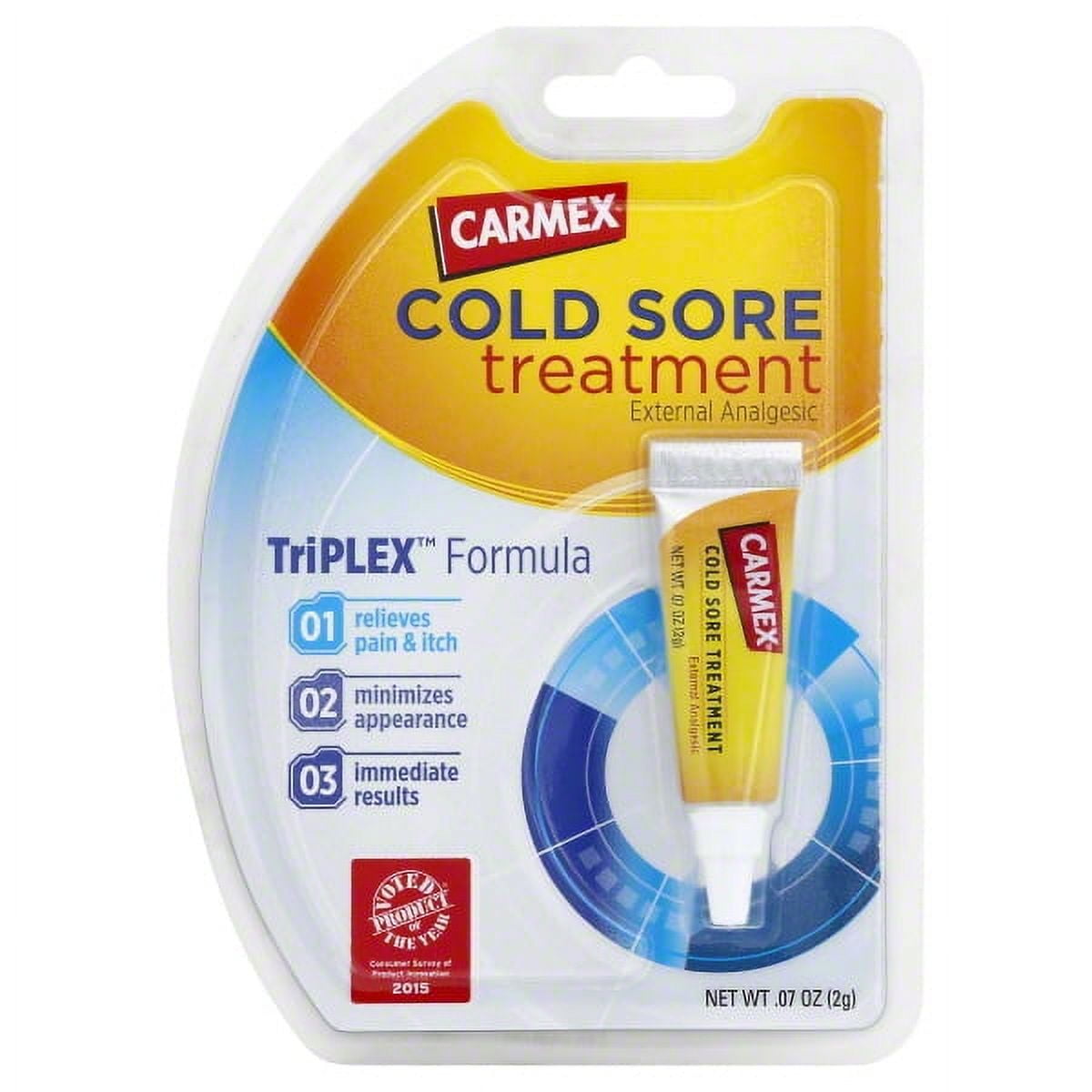 Carmex Cold Sore Treatment, 0.07 Oz