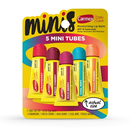 Carmex Minis Moisturizing Lip Balm (Pack of 2)