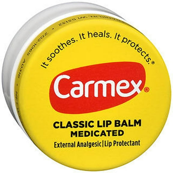 Carmex Jar Not Carded Lip Balm 0.25 Oz., Pack of 2