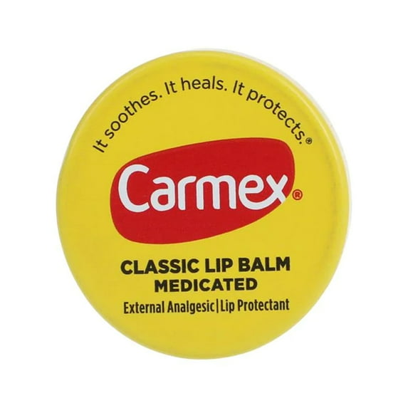 Carmex Lip Balm Original, 0.25 Oz., Pack of 3