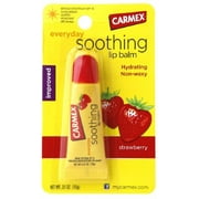 بلسم الشفاه المهدئ Carmex ، الفراولة 0.35 أونصة