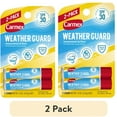 thumbnail image 1 of Carmex Weather Guard Moisturizing Lip Balm Stick, SPF 30 Sunscreen Broad Spectrum,4 Count (2Pack of 2), 1 of 6
