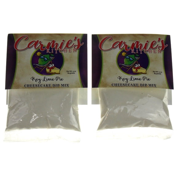 Carmie's Kitchen Key Lime Pie Cheesecake Dip Mix Lot of 2