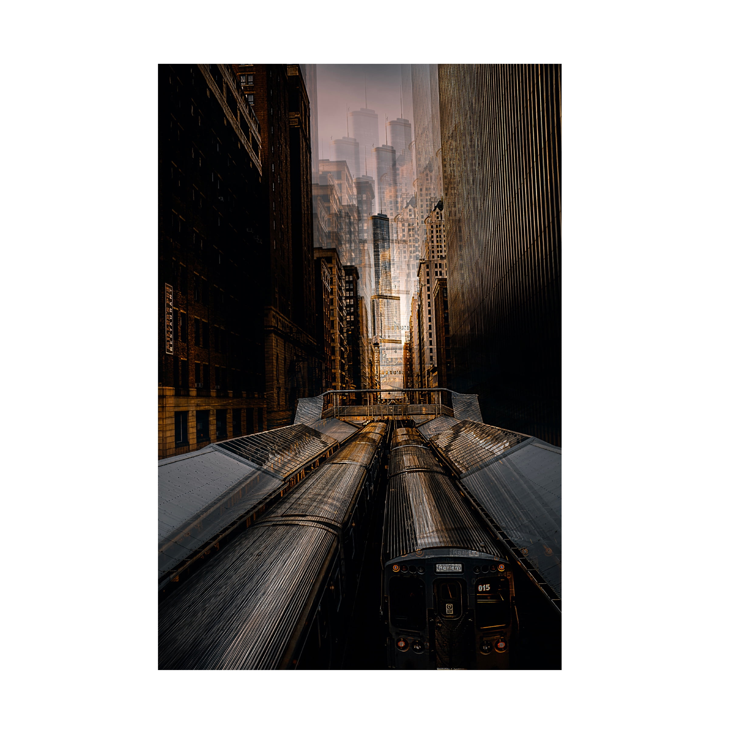 Carmine Chiriaco 'Chicago Station 2' Canvas Art
