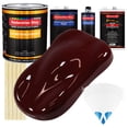 thumbnail image 1 of Carmine Red Gallon URETHANE BASECOAT CLEARCOAT Car Auto Paint FAST Kit, 1 of 6