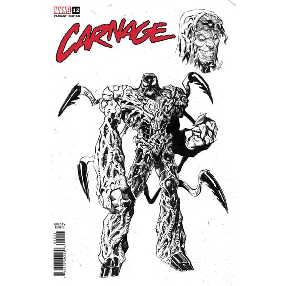 Carnage #12 10 Copy Incv Stegman Design Var (10 Copy Incv Stegman Design Var) Marvel Prh Comic Book 2023