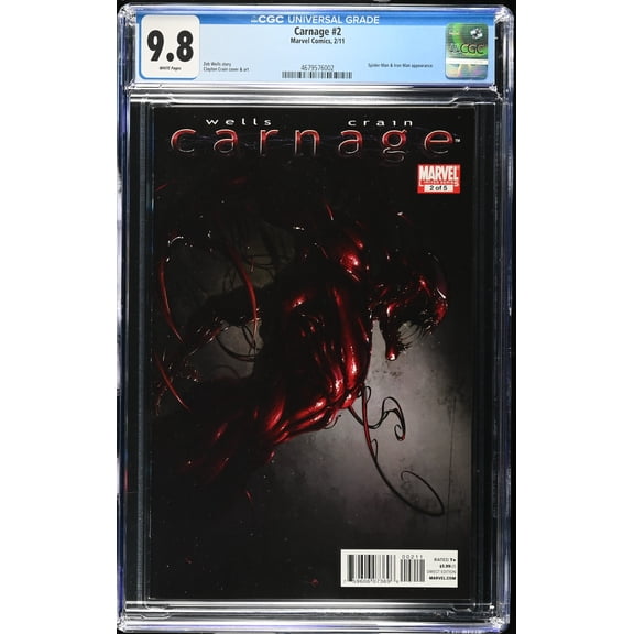 Carnage #2 - CGC 9.8 Comic Book