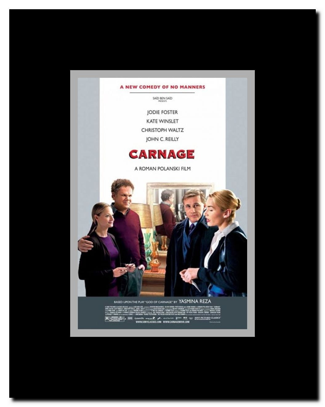 Carnage Framed Movie Poster