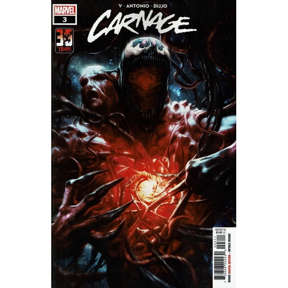 Carnage (Marvel, 3rd Series) #3 VF ; Marvel Comic Book