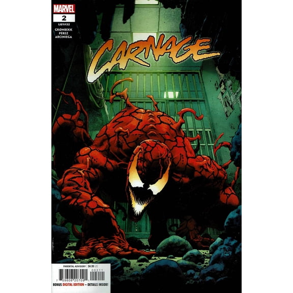 Carnage (Marvel, 4th Series) #2 VF ; Marvel Comic Book