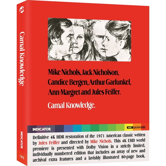Carnal Knowledge (4K Ultra HD) Rita Moreno Carol Kane Cynthia O'Neal Jack Nicholson Ann-Margret