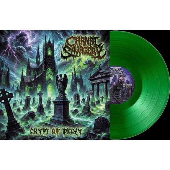 Carnal Savagery - Crypt of Decay - Cemetery Green - Music & Performance - Vinyl