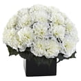 thumbnail image 1 of Carnation Arrangement w/Vase by Nearly Natural, 1 of 5