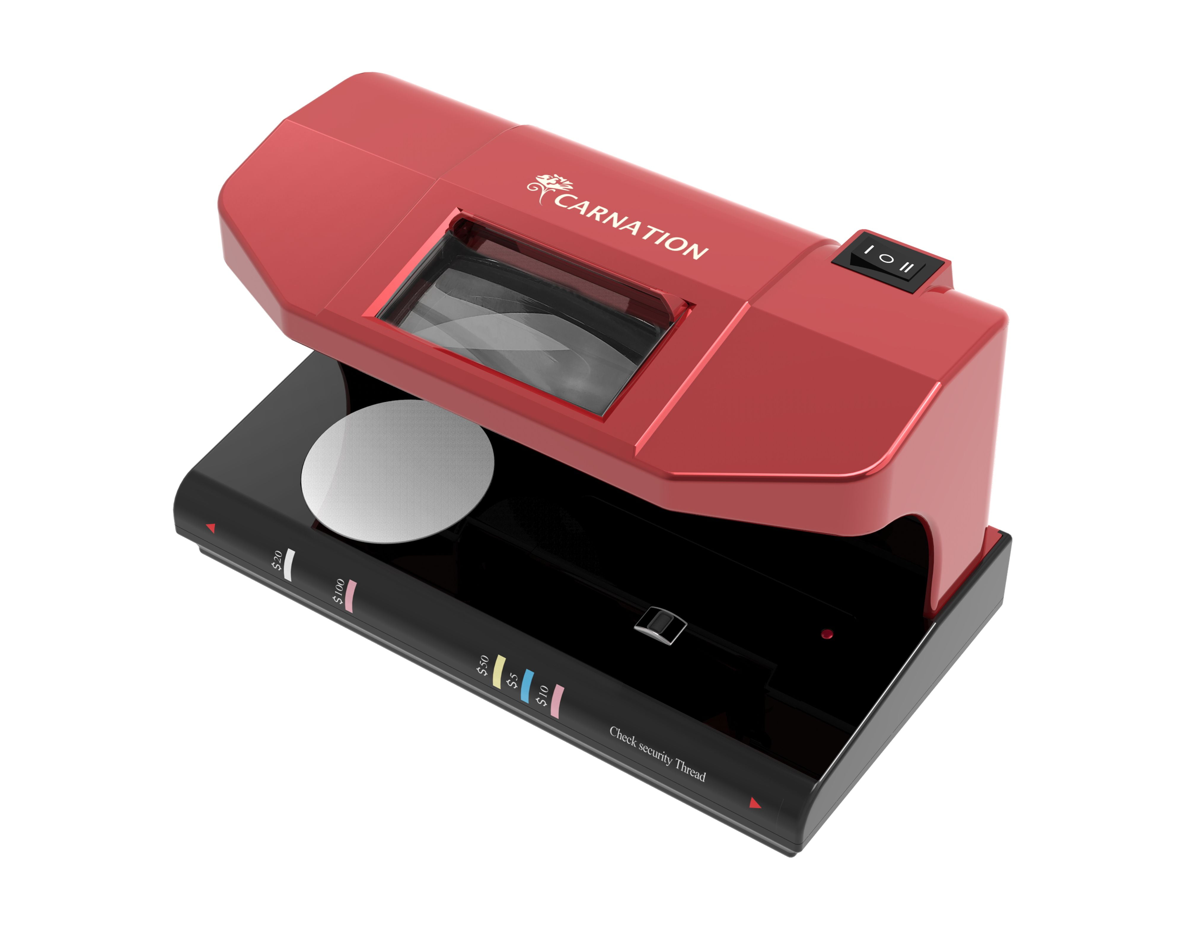 Carnation Bill Detector Counterfeit Money Checker with and