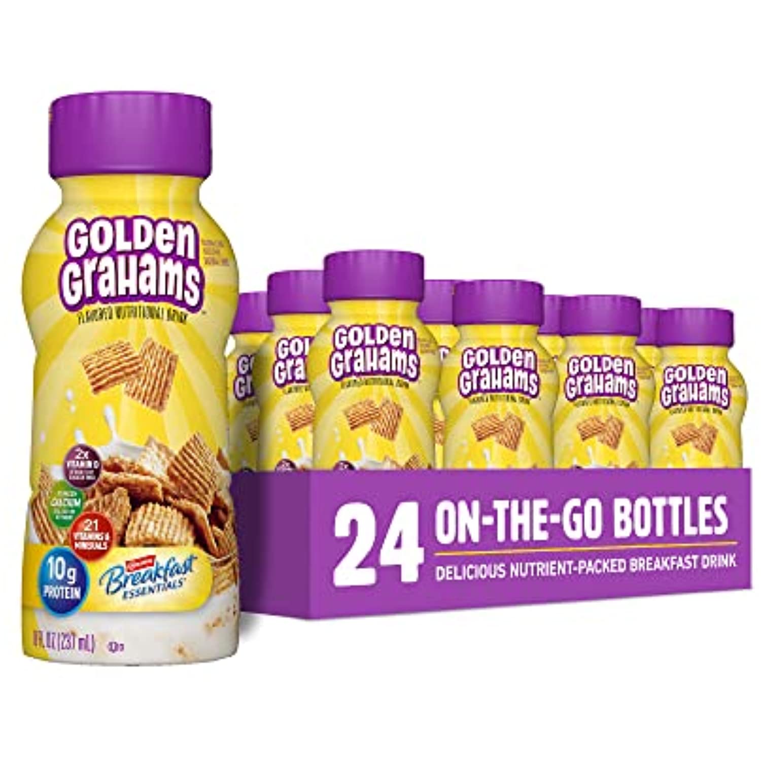 Carnation Breakfast Essentials Flavored Nutritional Drink, Golden