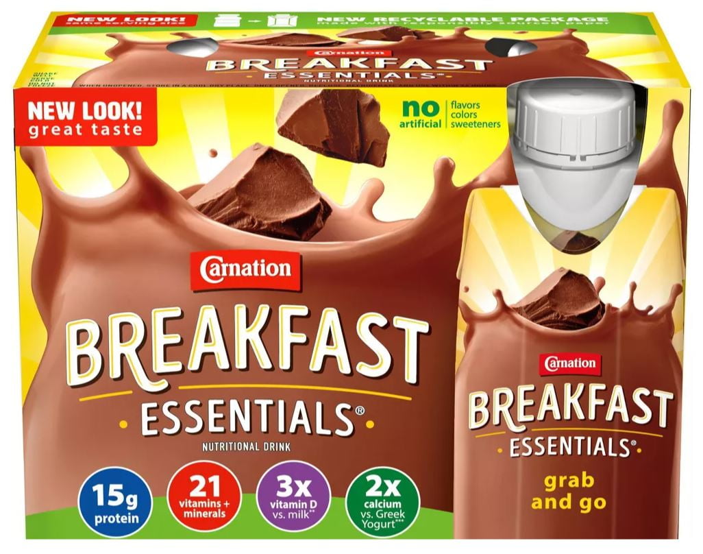 Carnation Breakfast Essentials High Protein Ready to Drink (Pack of 2