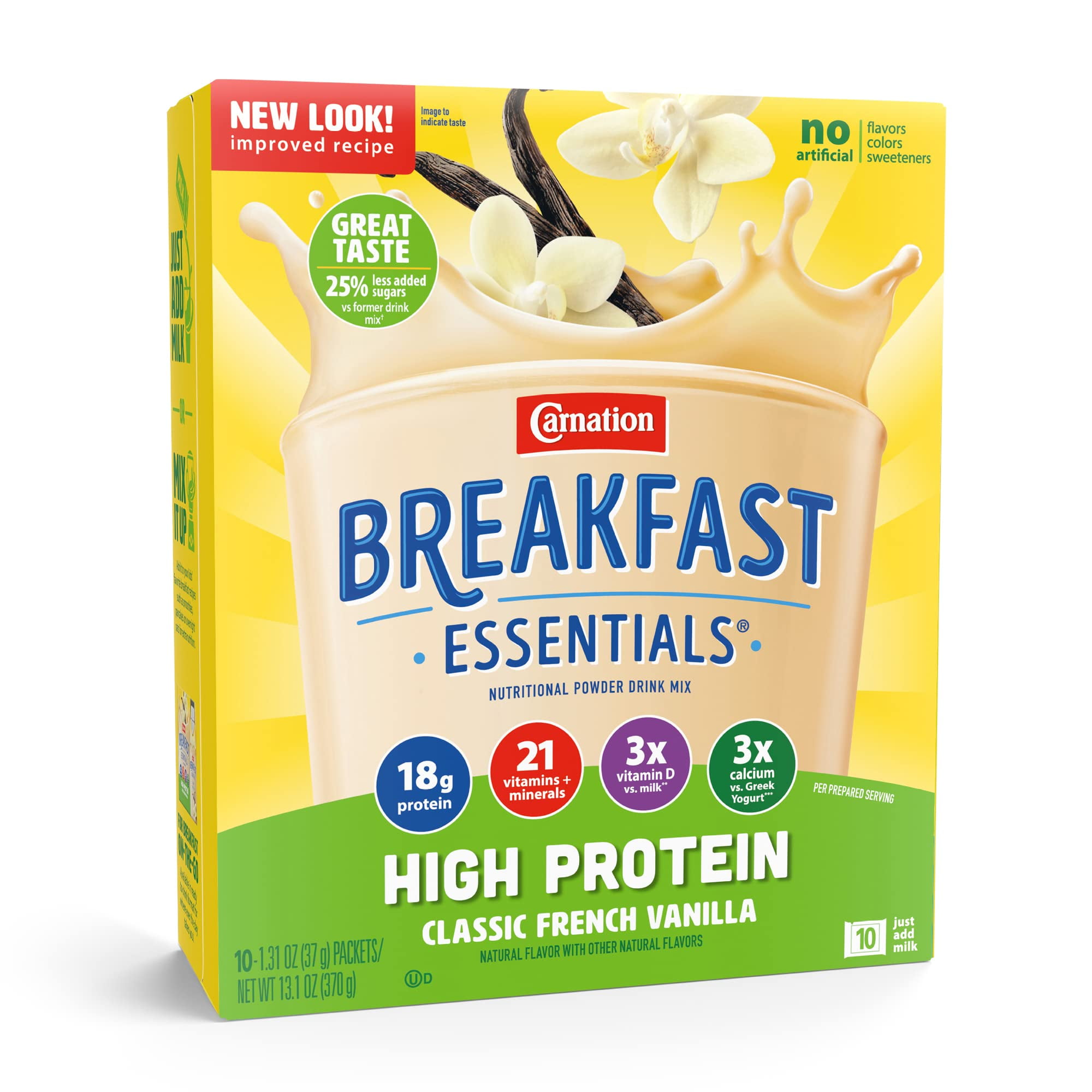 Carnation Breakfast Essentials High STF9 Protein Oral Supplement