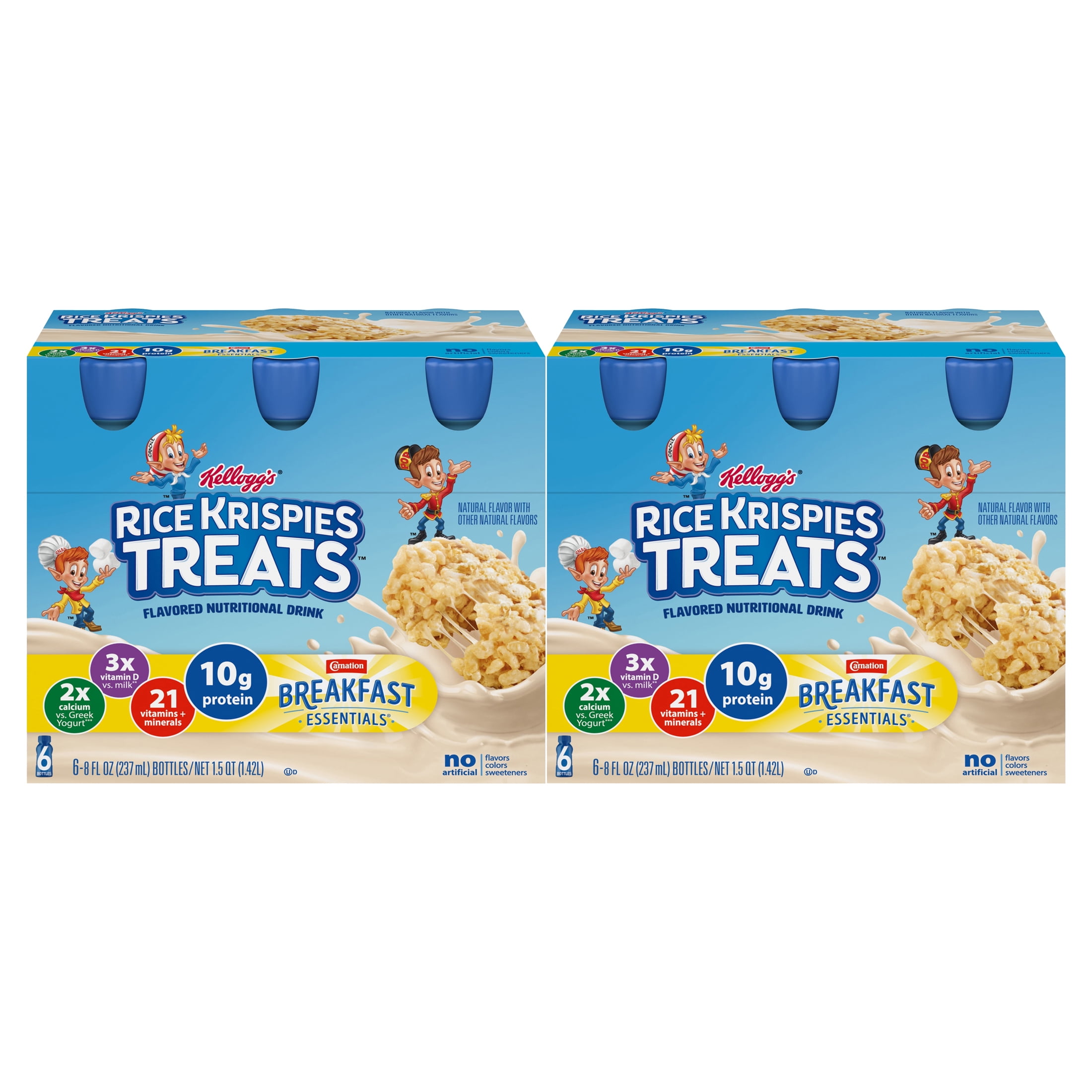 (2 pack) Carnation Breakfast Essentials® Kellogg’s® Rice Krispies