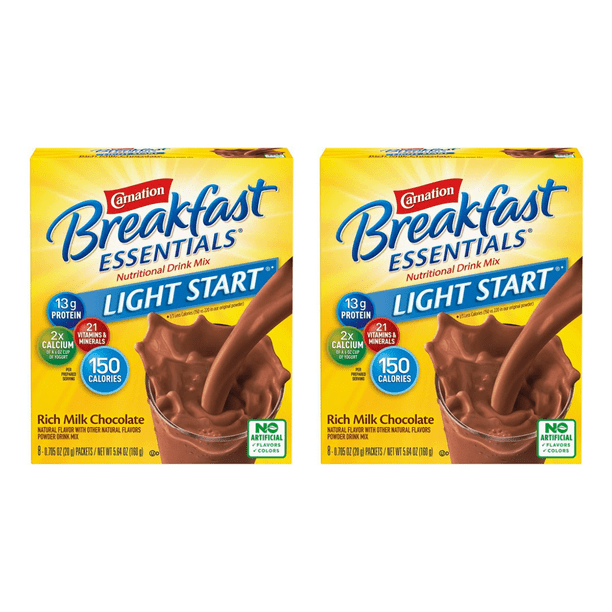 Carnation Breakfast Essentials Light Start Instant Complete Nutritional