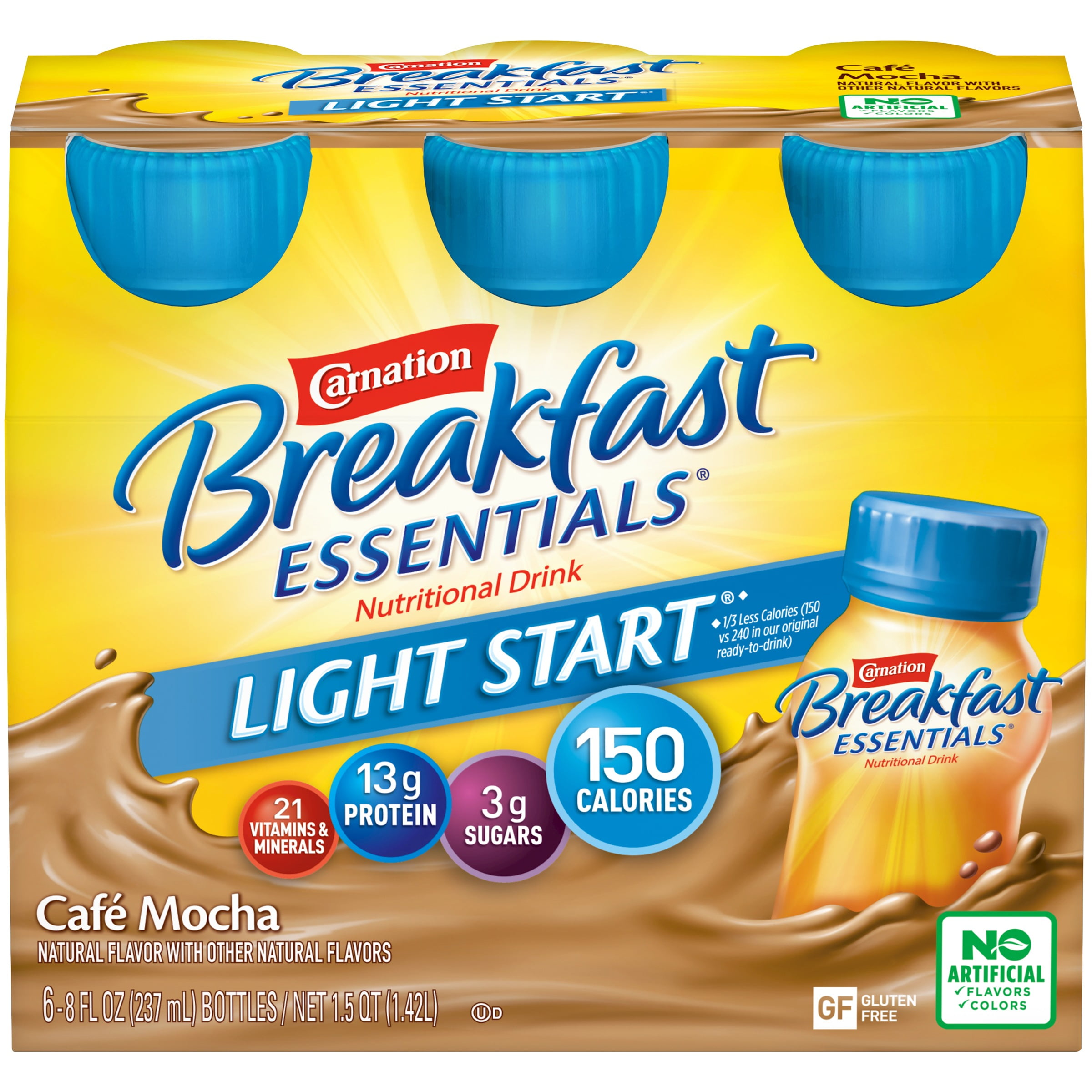 Carnation Breakfast Essentials Light Start Ready to Drink Nutritional
