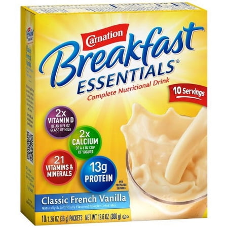 Carnation Breakfast Essentials Nutritional Drink (Pack of 18)